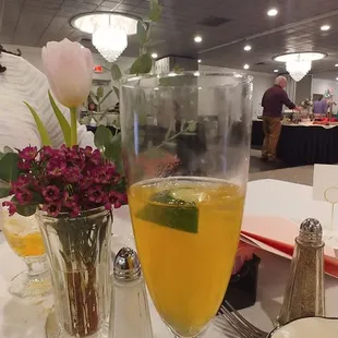 Enjoyed my Peach Mimosa at the 2022 Mother&apos;s Day Buffet!!! Great food, great selection, and table spacing was great!