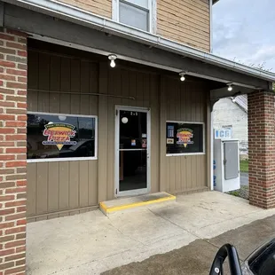 Store front street side