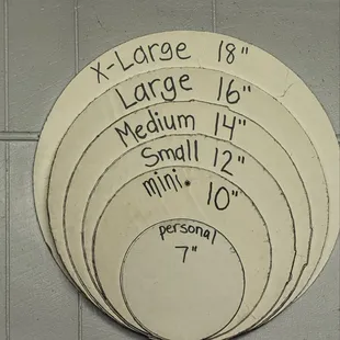 Pizza Sizing