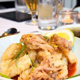 Fried calamari