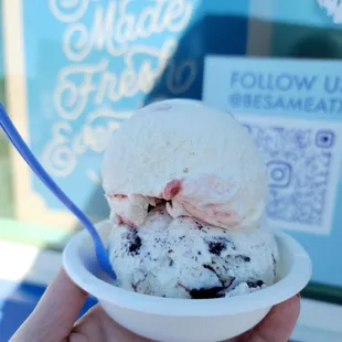 My Jam and cookies and cream