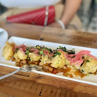 Tempura cauliflower- $12 DIVINE!