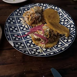 Pork Arepas