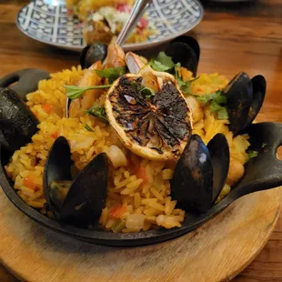 Seafood Paella