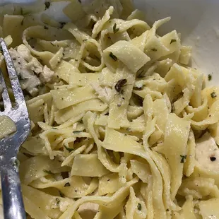 Ordered a chicken Alfredo pasta to go &amp; found a bug in my food. I'll never come back to this place. I'm so disgusted &amp; disappointed.