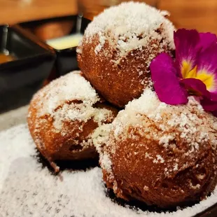 Espresso beignets ($11)