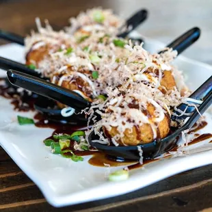 Takoyaki.