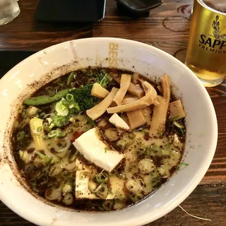 Creamy Vegan ramen.