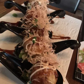 Takoyaki.