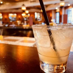 Top shelf margarita. Herradura reposado, Grand Marnier, fresh lime juice and agave nectar.