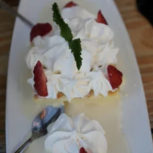 Tres Leches Cake (appetizer)
