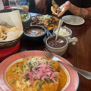 STEAK ENCHILADAS