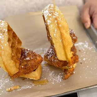 Chicken &amp; waffles