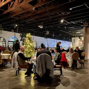 Interior of Beso Bar and Restaurant.