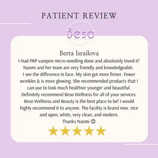 We love Patient Reviews 3