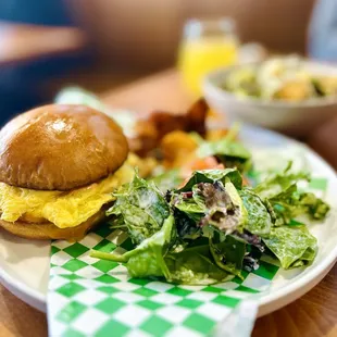 Egg &amp; Cheese Egg drop