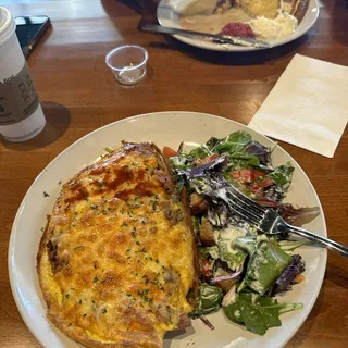 Bacon, Sausage Omelette