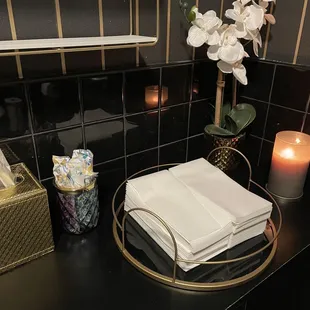 Free Tampons in the bathroom. Thank you for doing this!