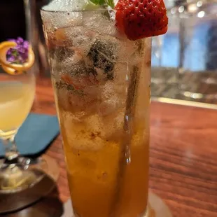 Strawberry Basil Mocktail