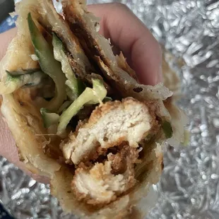 Crispy Chicken Wrap