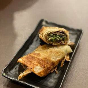 Beef wrap