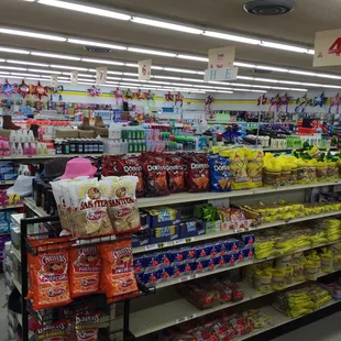 a grocery store aisle