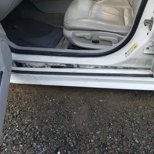 This tire was put on 3 weeks ago and this was the end result