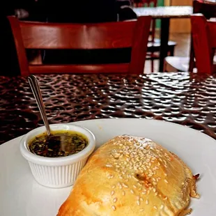 Chicken Mushroom Empanada