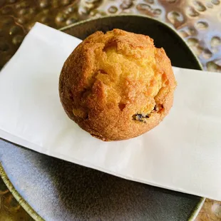 Blueberry muffin, yummy