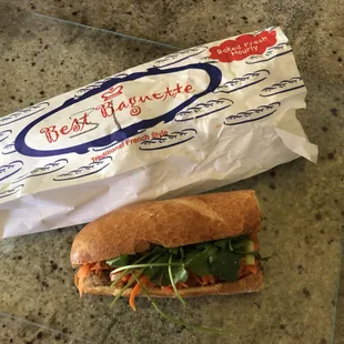 Ate the other half of this delicious Vietnamese style pulled pork before I could snap a photo.