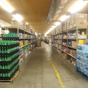 a grocery store aisle