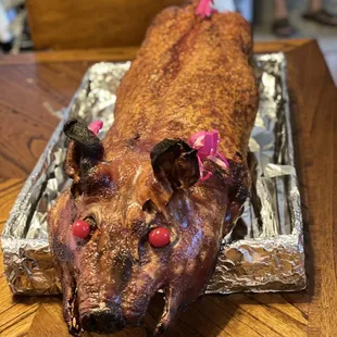 Roasted pork