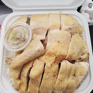 Half Yellow Chicken Rice Place 半只黄毛鸡饭