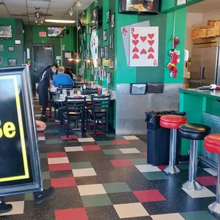 A brief view from the door as we were headed out