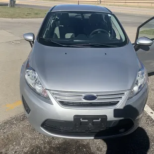 A front end repair on a 2014 Ford Fiesta.