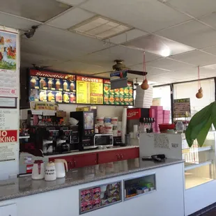 Cashier area