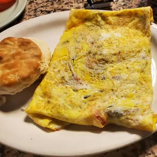 Veggie omelet