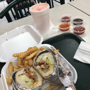 Fried Chicken Sandwich Combo.