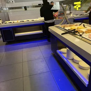 interior, sushi and sashimi