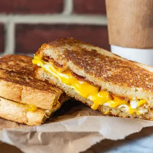 a grilled cheese sandwich