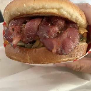 Double Bacon burger (#12).. so delicious!