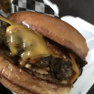 Cajun BBQ Bacon Burger