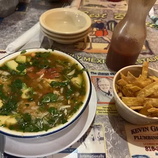 Chicken tortilla soup