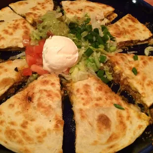 Quesadilla. Very good.