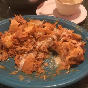 Had the chicken nachos and my mom had the #16, which both were very bland. Best part of our meal was the Dr. Pepper.