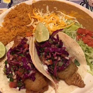 Seasonal Fish Tacos