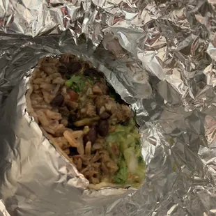 Beef burrito