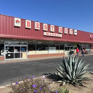 the front of the store