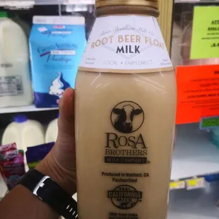 Amazing local milk