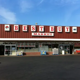 outside